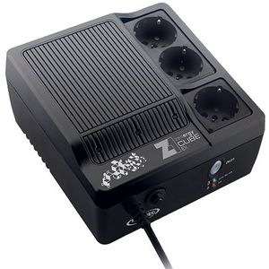 Infosec - Z1 ZENERGY CUBE EX 600 - UPS - 600 VA - Online Dubbele Transformator