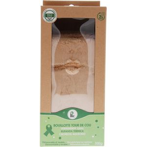 Warmwaterkruik met afneembare overtrek ● Zachte sjaal ● Warme en koude werking ● Magnetrondroogkruik ● Siliconen kralen ● Geschikt voor alle leeftijden ● Plic