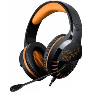 Spirit of Gamer Headset - Kinder Koptelefoon - Ruisonderdrukkend - Zwart/Oranje