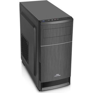 NoName Boitier Mini Tour Micro ATX Advance Impulse + Alim 350W (mATX), PC-behuizing, Zwart