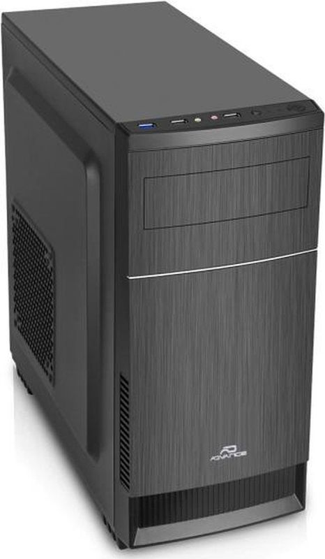 Advance Impulse + Alim Micro ATX behuizing 350 W Nominaal (Eq. 480W)