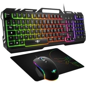 Spirit Of Gamer Cls-pmk5 Gamingmuis, Toetsenbord En Gamepad Transparant