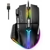 Spirit of Gamer Muis – Gaming Muis – Game Muis – 12.800 DPI – RGB – Duimsteun