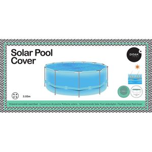 Didak Pool Solar Cover Rond - 3,05 m