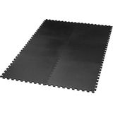 Didak vloertegels 50 x 50 x 0,4 cm donkergrijs (8 stuks)