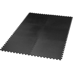 Didak vloertegels 50 x 50 x 0,4 cm donkergrijs (8 stuks)