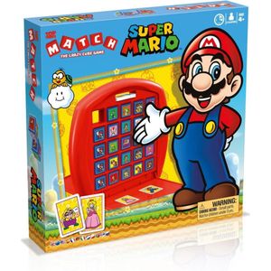 Top Trumps Match Super Mario - Speel met 15 bekende karakters en win de wedstrijd! Geschikt voor kinderen vanaf 4 jaar.