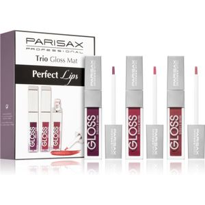 Parisax Perfect Lips Trio lipgloss set Mat