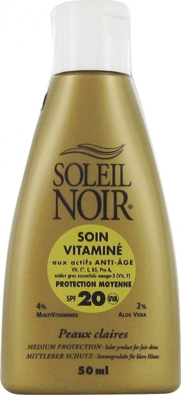 Soleil Noir - Crème Soin Vitaminé SPF20 - 50ml