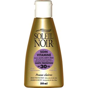 Soleil Noir - Soin Vitaminé - Zonnebrand - SPF30 - 50 ml
