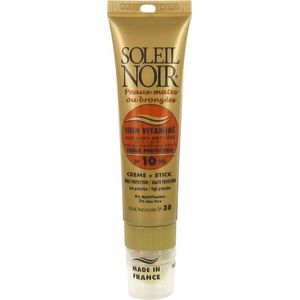 Soleil Noir Crème Combi Soin Vitaminé SPF10 + Stick SPF30 22ml