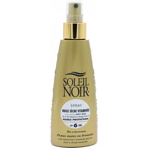 Soleil Noir - Gevitamineerde Droge Olie - SPF6 - 150 ml - Huidverzorging