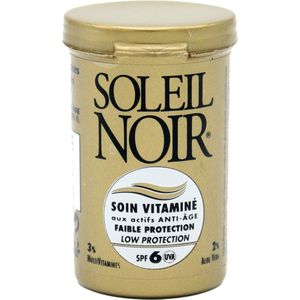 Soleil Noir Crème Soin Vitaminé SPF4 Bronzage Intense 20ml