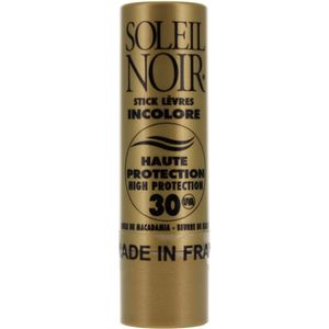 Soleil Noir - Kleurloze Lip Stick - SPF30 - 4 g