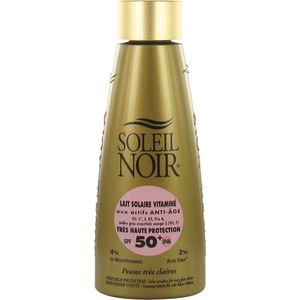 Soleil Noir - Lait Solaire - Zonnebrand - SPF50+ - Dermatologisch Getest