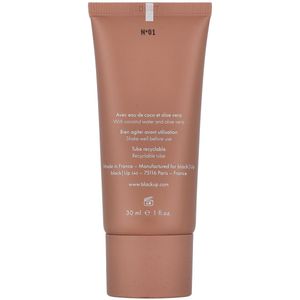 Black Up - Mat Finish Foundation - FNAT01 - 30 ml