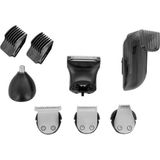 THE BARB' XPERT 6047 - 5-in-1 Trimmer - Zwart en Grijs - Multifunctioneel