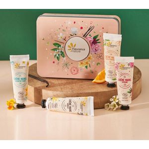 Fleurance Nature Set of 4 Hand Creams - Perzikkleurig