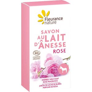 Fleurance Nature Donkey Milk Soap - Rose
