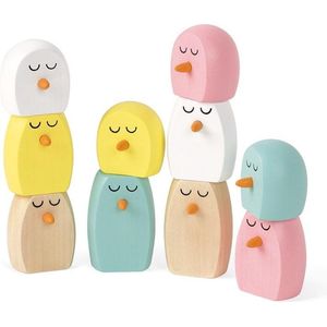 Janod Houten Balanceerspel - Roze Flamingo