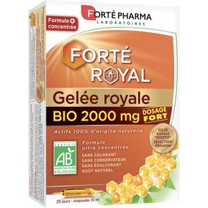 Forté Pharma Forté Royal Royal Jelly 2000 mg Bio 20 Flacons
