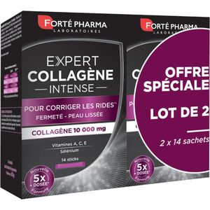 Forté Pharma Expert Collageen Intens Set van 2 x 14 Sticks