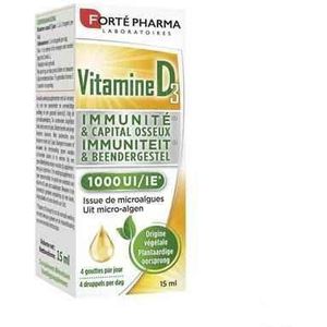Vitamine D3 Druppels 15ml  -  Forte Pharma