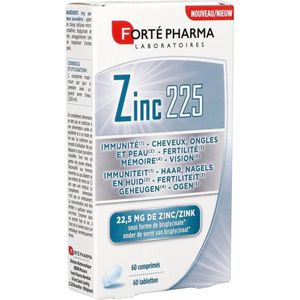 Zinc 225 Comp 60  -  Forte Pharma