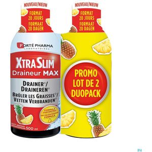 XtraSlim Max - Draineur - Zwarte Bes - Plantenextracten