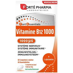 Vitamine B12 - 1000µg - Methylcobalamine - 50mg L-Glutamine