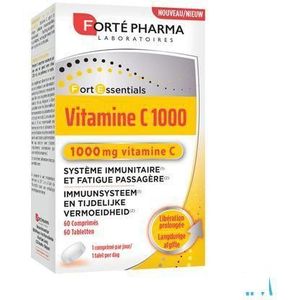 Forté Pharma - Vitamine C 1000 - Tabletten - 100 stuks - L-ascorbinezuur