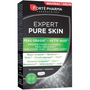 Forté Pharma Expert Pure skin Tabletten 30 stuks