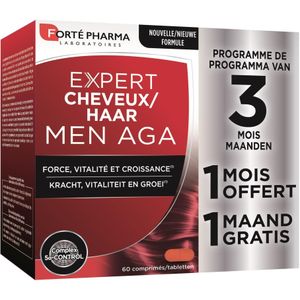 Forté Pharma Expert Haar men AGA Promo Tabletten 180 stuks