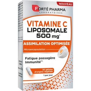 Forté Pharma Vitamine C Liposomaal 500 mg 30 Vegetarische Capsules