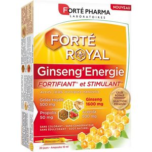 Forté Pharma Forté Royal Ginseng'Energie 20 Ampullen