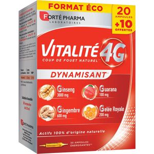 Forté Pharma Vitality 4G 30 Ampullen