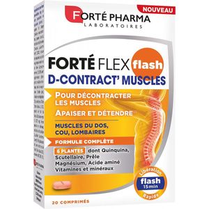 Forté Pharma Forté Flex Flash D-Contract' Spieren 20 Tabletten