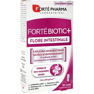 Forté Pharma FortéBiotic+ Intestinal Flora 30 Capsules