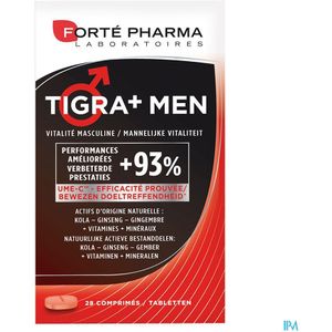 Forté Pharma - Energie Tigra+ Men - Tabletten - 28 Stuks