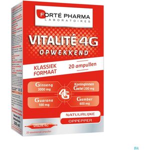 Forte pharma vitalite 4g ampullen 20st  20ST