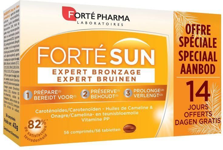 Afslankmiddel - Ondersteunt Bronzage - Comprimés