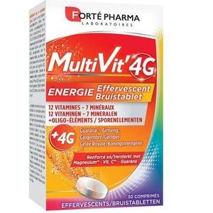 Forté Pharma MultiVit 4G Energie 30 Bruistabletten