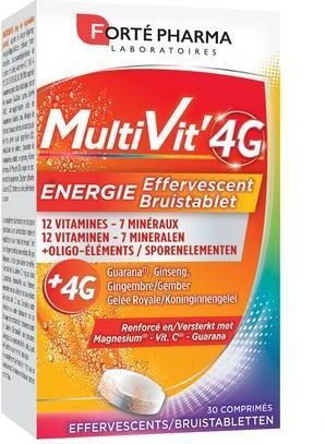 Multivitamine - Bruistabletten - 12 Vitaminen - 7 Mineralen - 4G Complex