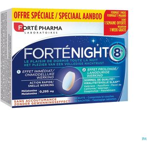 FortéNight - Slaaptablet - 8 Uur - Innovatieve Formule