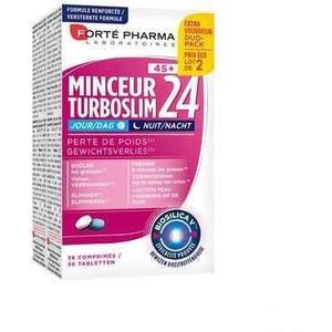 Turboslim 24 Dag/nacht 45 + Tabletten 2x28  -  Forte Pharma
