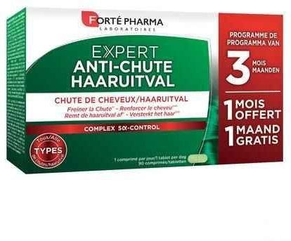 Expert Cheveux A/haaruitval Comp 3x30 2+1 Gratis