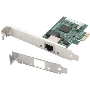 MCL 10/100/1000 Dubbele beugel Gigabit Ethernet PCI Express-kaart