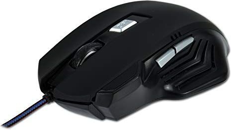 MCL - Verticale Muis - Zwart - Bedraad - Optische Sensor - 6 Knoppen