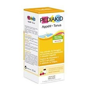 PEDIAKID - Appétit-tonus - Voedingssupplement - Fenegriek-Kurkuma-Spirulina - Siroop