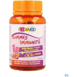 PEDIAKID - Immunity Gummies - Appel - Gelatinevrij - Glutenvrij - Lactosevrij